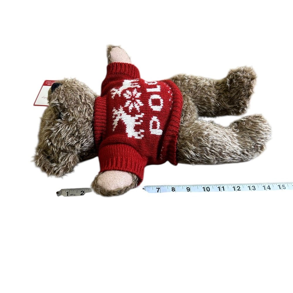 NWT VTG 1998 Ralph Lauren PoloPosable Teddy Bear Holiday Ralph Lauren Christmas - Picture 13 of 15